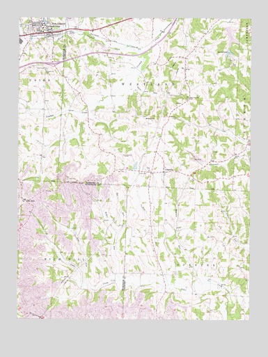 New Concord, OH USGS Topographic Map