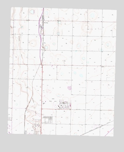 New Deal, TX USGS Topographic Map