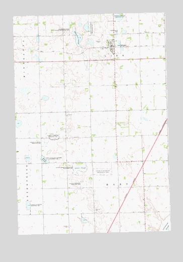 New Effington, SD USGS Topographic Map