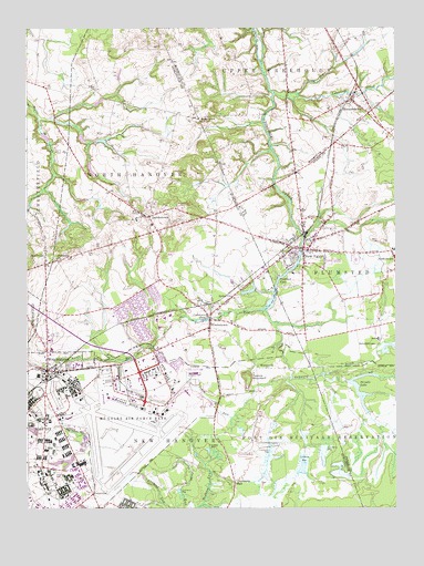 New Egypt, NJ USGS Topographic Map