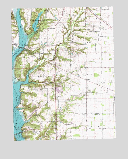 New Fairfield, IN USGS Topographic Map