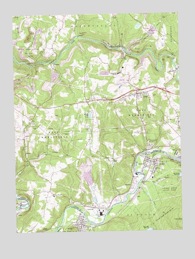 New Florence, PA USGS Topographic Map
