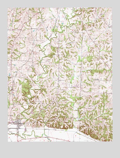 New Franklin, MO USGS Topographic Map