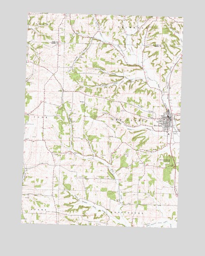 New Glarus, WI USGS Topographic Map