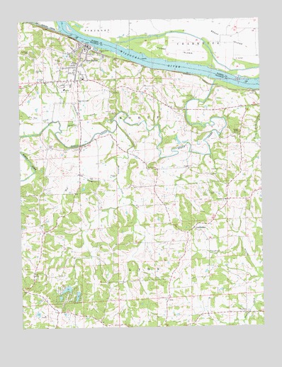 New Haven, MO USGS Topographic Map