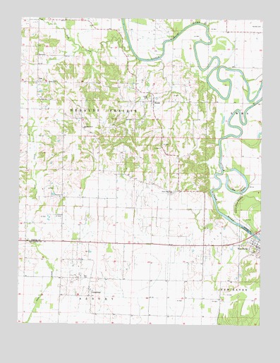 New Haven, IL USGS Topographic Map