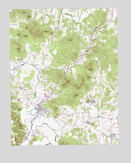 New Haven, KY USGS Topographic Map
