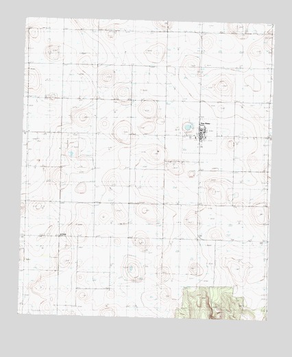 New Home, TX USGS Topographic Map