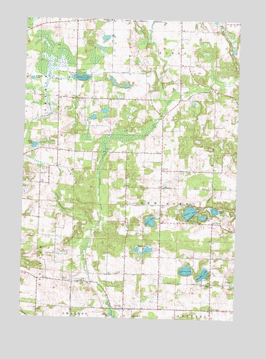 New Hope, WI USGS Topographic Map
