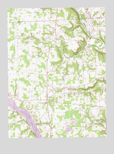 New Lebanon, PA USGS Topographic Map