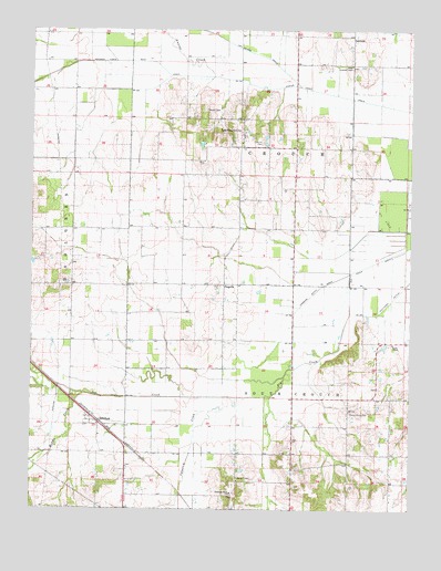 Belle Prairie City, IL USGS Topographic Map