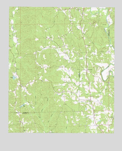 New Lexington, AL USGS Topographic Map
