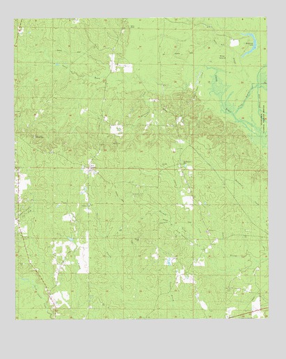New London, AR USGS Topographic Map