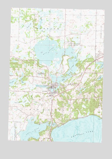 New London, MN USGS Topographic Map