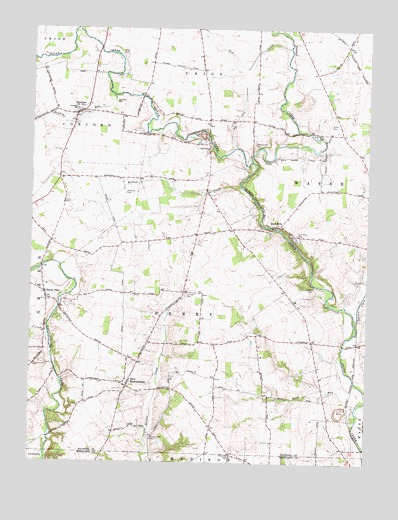 New Martinsburg, OH USGS Topographic Map