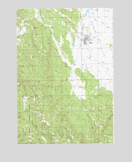 New Meadows, ID USGS Topographic Map