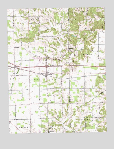 New Point, IN USGS Topographic Map
