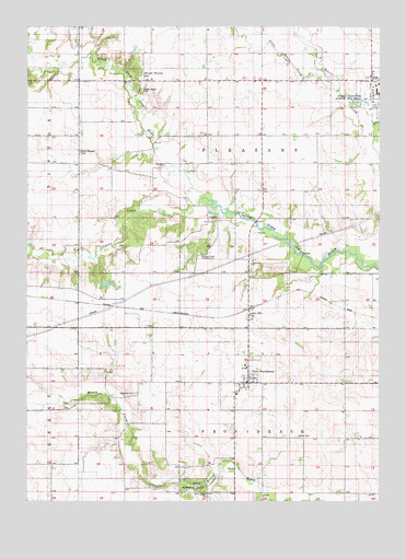 New Providence, IA USGS Topographic Map
