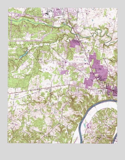 New Providence, TN USGS Topographic Map