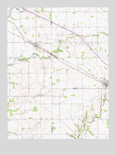 New Ross, IN USGS Topographic Map