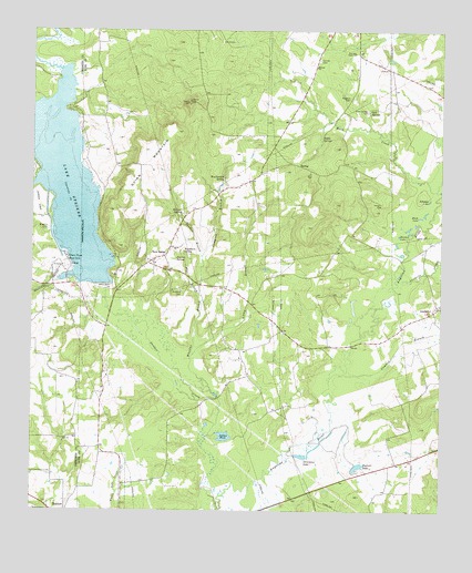 New Salem, TX USGS Topographic Map