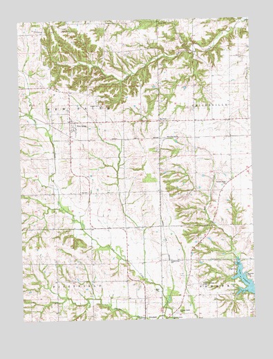 New Salem, IL USGS Topographic Map