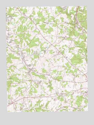 New Salem, PA USGS Topographic Map