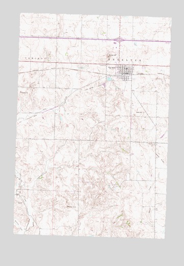 New Salem, ND USGS Topographic Map