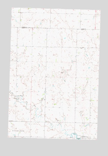 New Salem NE, ND USGS Topographic Map