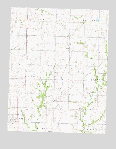 New Strawn, KS USGS Topographic Map