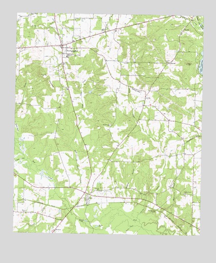 New Summerfield, TX USGS Topographic Map