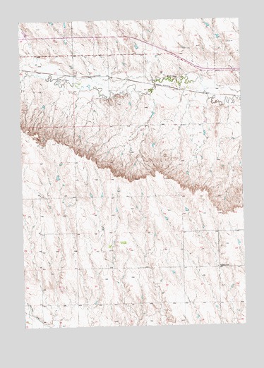 New Underwood SW, SD USGS Topographic Map