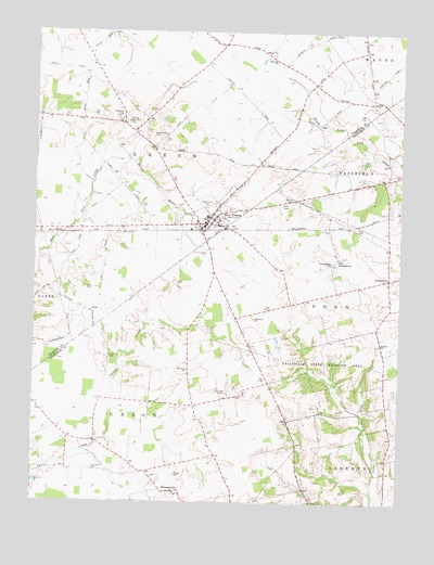 New Vienna, OH USGS Topographic Map