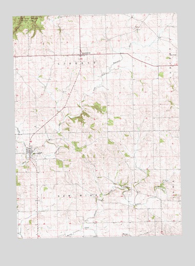New Vienna, IA USGS Topographic Map