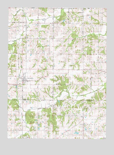 New Virginia, IA USGS Topographic Map