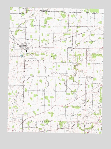 New Washington, OH USGS Topographic Map