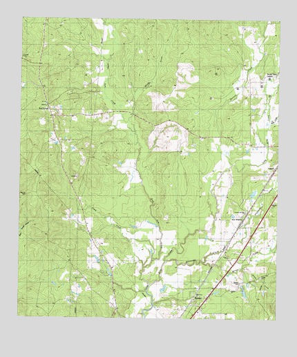 New Willard, TX USGS Topographic Map