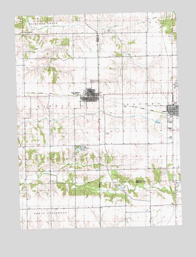 New Windsor, IL USGS Topographic Map