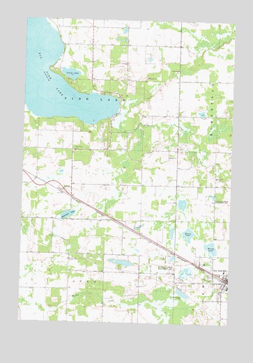 New York Mills West, MN USGS Topographic Map
