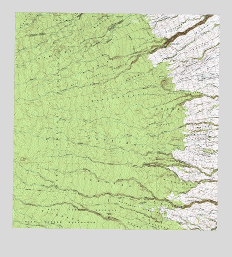 Akaka Falls, HI USGS Topographic Map