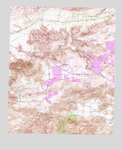 Newbury Park, CA USGS Topographic Map