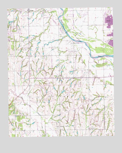 Newcastle, OK USGS Topographic Map