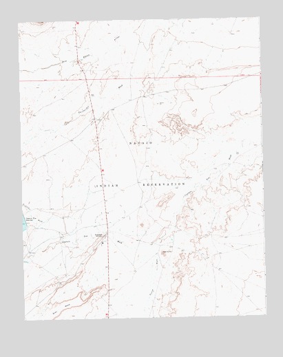 Newcomb, NM USGS Topographic Map