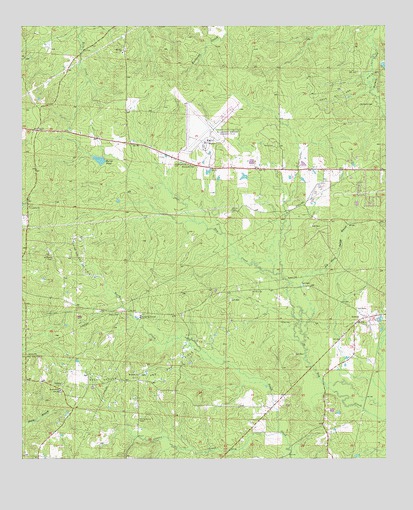 Newell, AR USGS Topographic Map