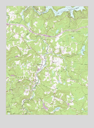 Newfoundland, PA USGS Topographic Map