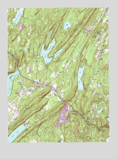 Newfoundland, NJ USGS Topographic Map