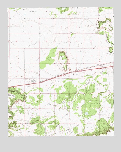 Newkirk, NM USGS Topographic Map