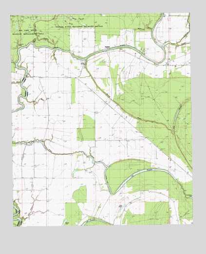 Newlight, LA USGS Topographic Map