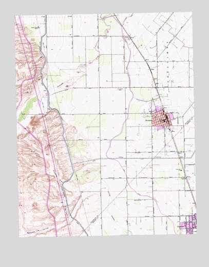 Newman, CA USGS Topographic Map