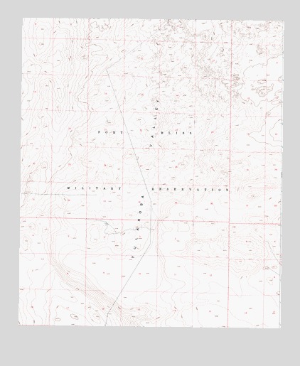 Newman NE, NM USGS Topographic Map